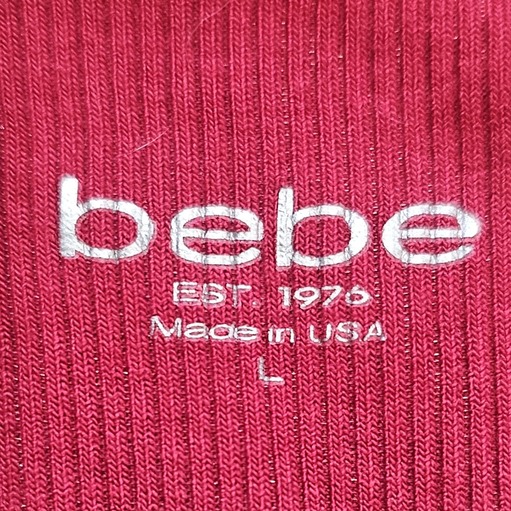 Bebe Red Tank Top - Picture 2 of 2
